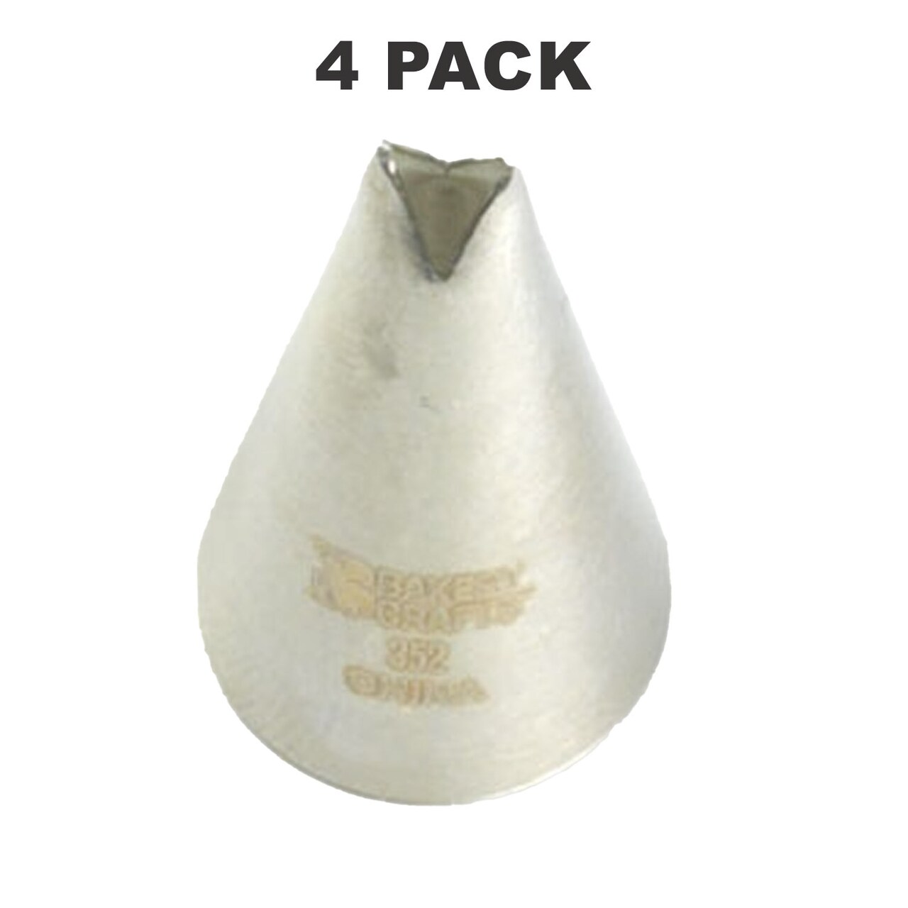 SS Decor Leaf Decorating Tip for Detailed Lifelike Icing Leaves